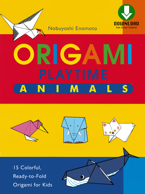 Cover of Origami Playtime Book 1 Animals